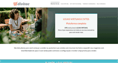 Desktop Screenshot of divitae.com.br